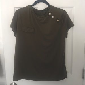Shein forest green T-shirt size L